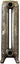 Couronne Baroque Radiateurs en fonte 660mm