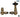 York Thermostat Laiton Antique - Coude