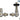 York Thermostat Nickel Satiné - Coude