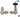 York Thermostat Nickel Satiné - Coude