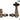 York Thermostat Laiton Antique - Coude